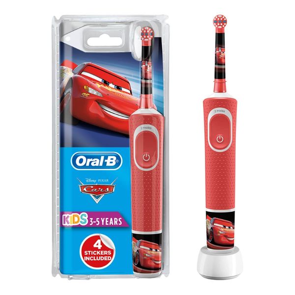 Oral-B Kids Vitality 100 Rechargeable Electric Toothbrush (Cars)