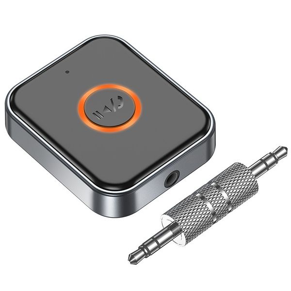 Car Aux BT Receiver Mini Body Adapter With Mic/Car Speakers Headset Audio