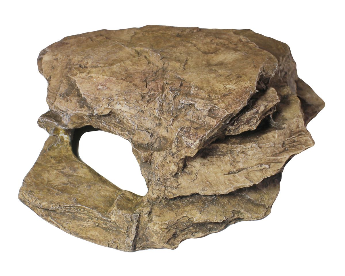 Reptile Slate Rock Hide Medium Cave Shop Today. Get it Tomorrow