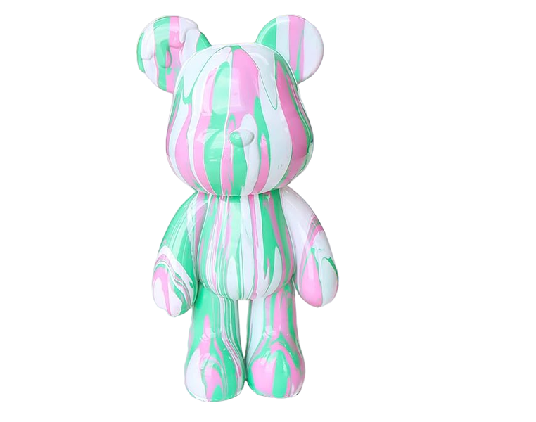 Fluid Pigment DIY Money Bank Bear Paint Kit