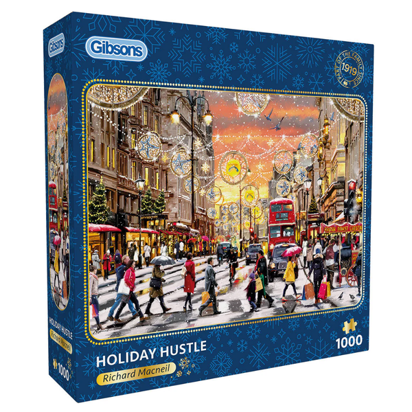 Gibsons - Holiday Hustle - 1000 Piece Jigsaw Puzzle
