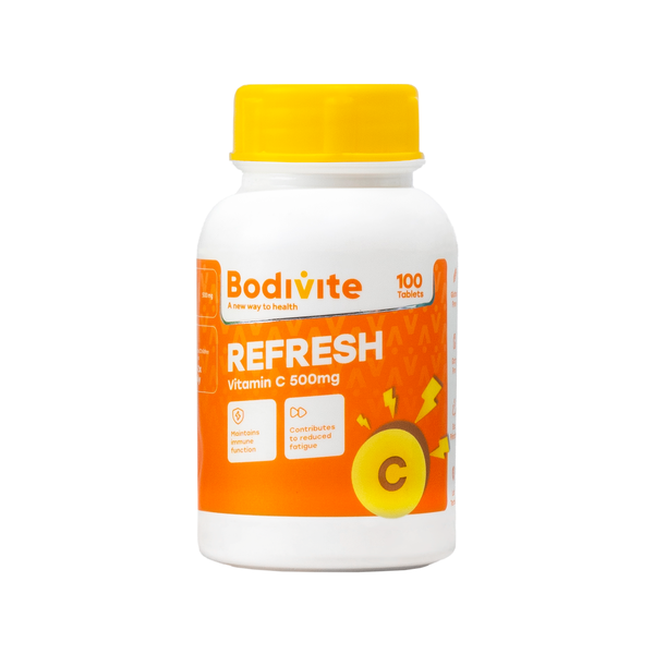Bodivite Refresh - Vitamin C 500mg - 100 Tablets