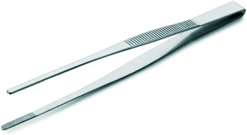 Ibili Precision Tong Stainless Steel Metallic - 21cm