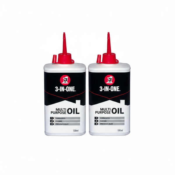 Multi-Purpose 3 In 1 Oil 100ml - 2 Pack