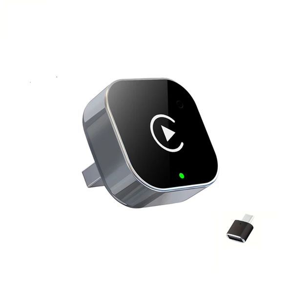 2025 Wireless CarPlay &amp; Android Auto Adapter - Plug &amp; Play Dongle