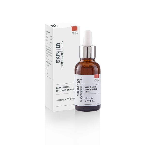 SKIN functional Caffeine + Peptides Eye Serum, Ageing, Puffiness, Dark Circles