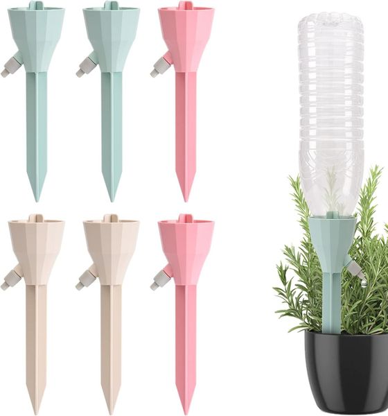 6pcs Self Watering Spikes, Adjustable Plant Watering Devices