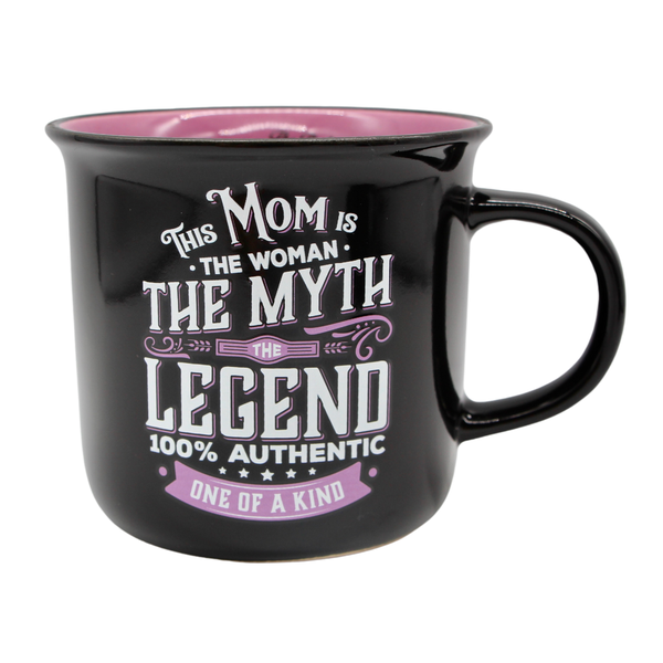 Legends Mug - Mom - The Woman, the Myth... - Pink