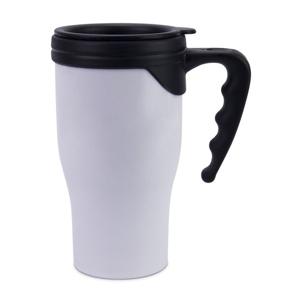 Tofino Travel Mug - Double Wall - White
