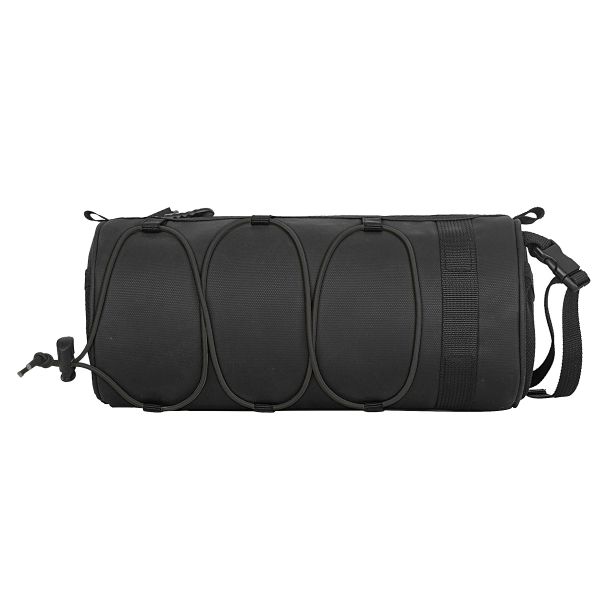 Bike Handlebar Bag Bike Storage Bag with Waterproof Zipper, Black