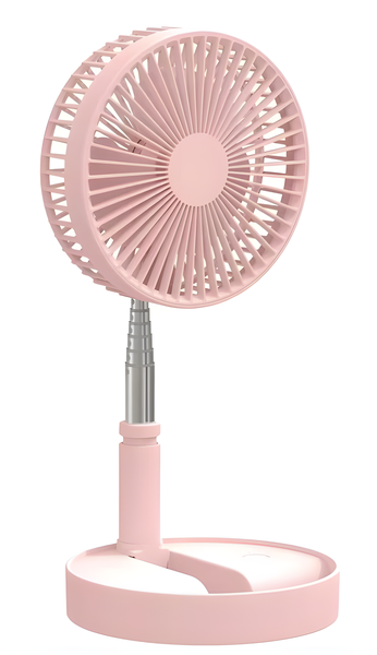 8-Inch Rechargeable Oscillating Foldaway Fan &amp; Standing Fan