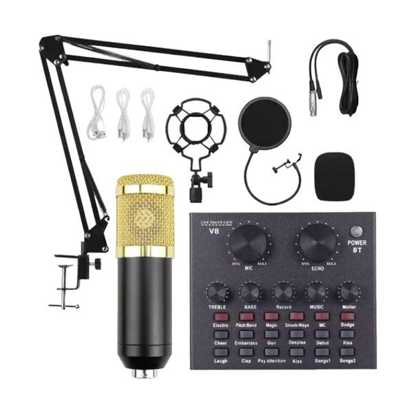 Podcast Microphone Equipment Bundle