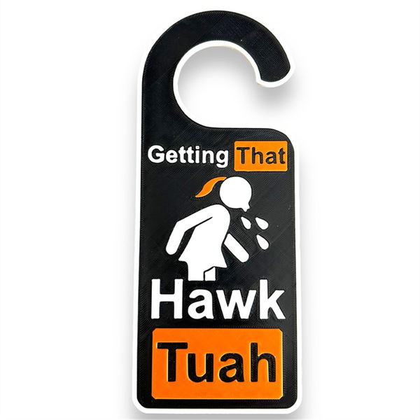 Interesting Door Handle Hook Spoof Acrylic Door Hangers Decoration B
