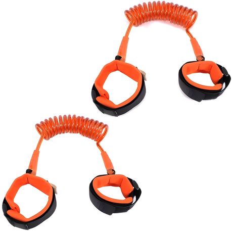 Bestby- 2 Pack Kids Anti-Lost Safety Wrist Link Leash with 360 Swivel Image
