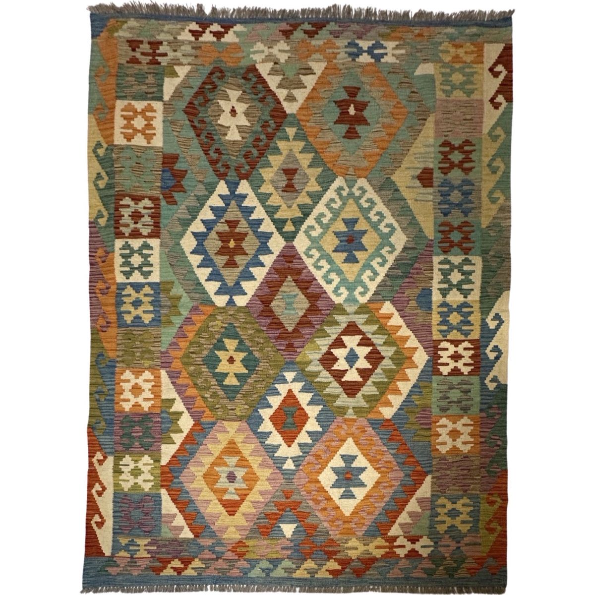 Hand Woven Kilim Chobi Rug 206 x 150 cm Shop