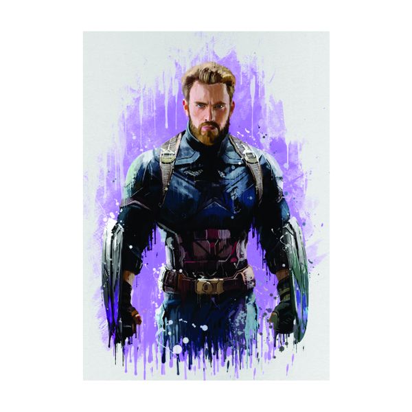 Captain America Drip - A1 Poster