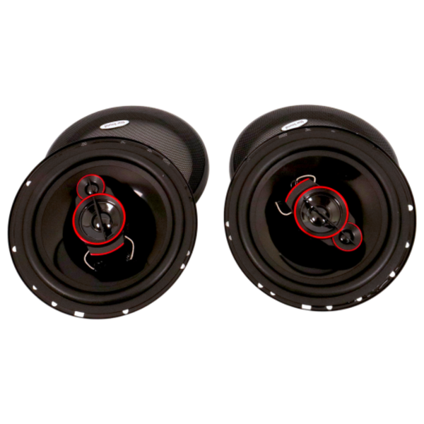 Star Sound SSS-6602 6.5" 3-Way Mids (480W)