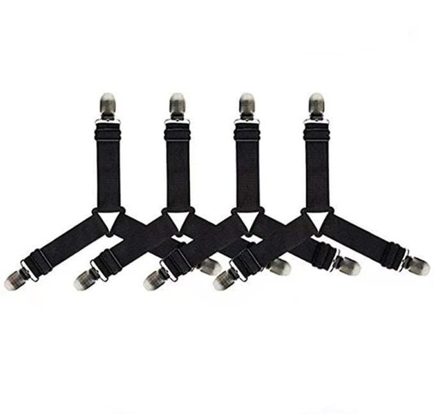 Bed Sheet Clips 4 Piece Triangle Adjustable - Takemehome