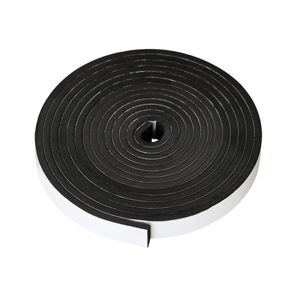 Foam Weather Strip - 6mm x 25mm x 5m - Bulk Pack of 5