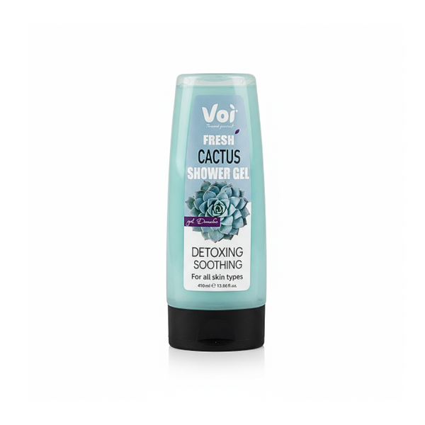 Fresh Cactus Shower Gel Detoxing Soothing Body Cleanser