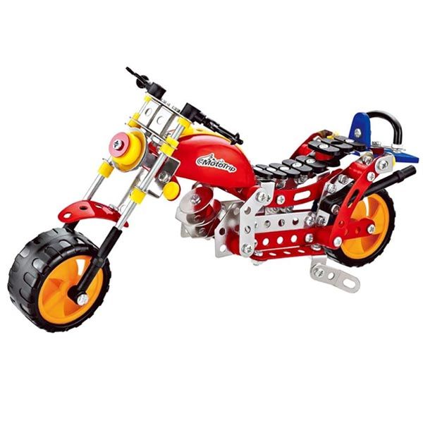 255 Pieces Motocycle Model Building Set - STEM Construction Education Toy