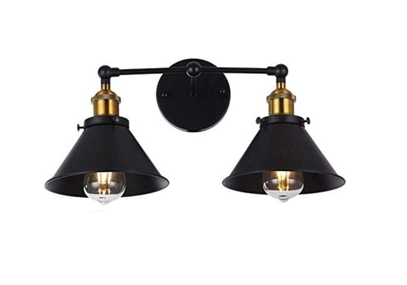 2 Head Swing Arm Wall Sconce Light Wall Light Vintage Industrial Antique