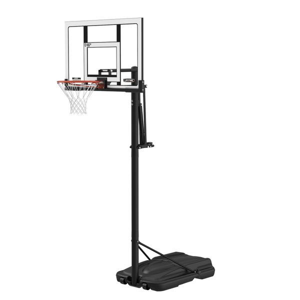 Lifetime 52-Inch Polycarbonate Portable Adjustable Basketball Hoop with Slam-It Rim