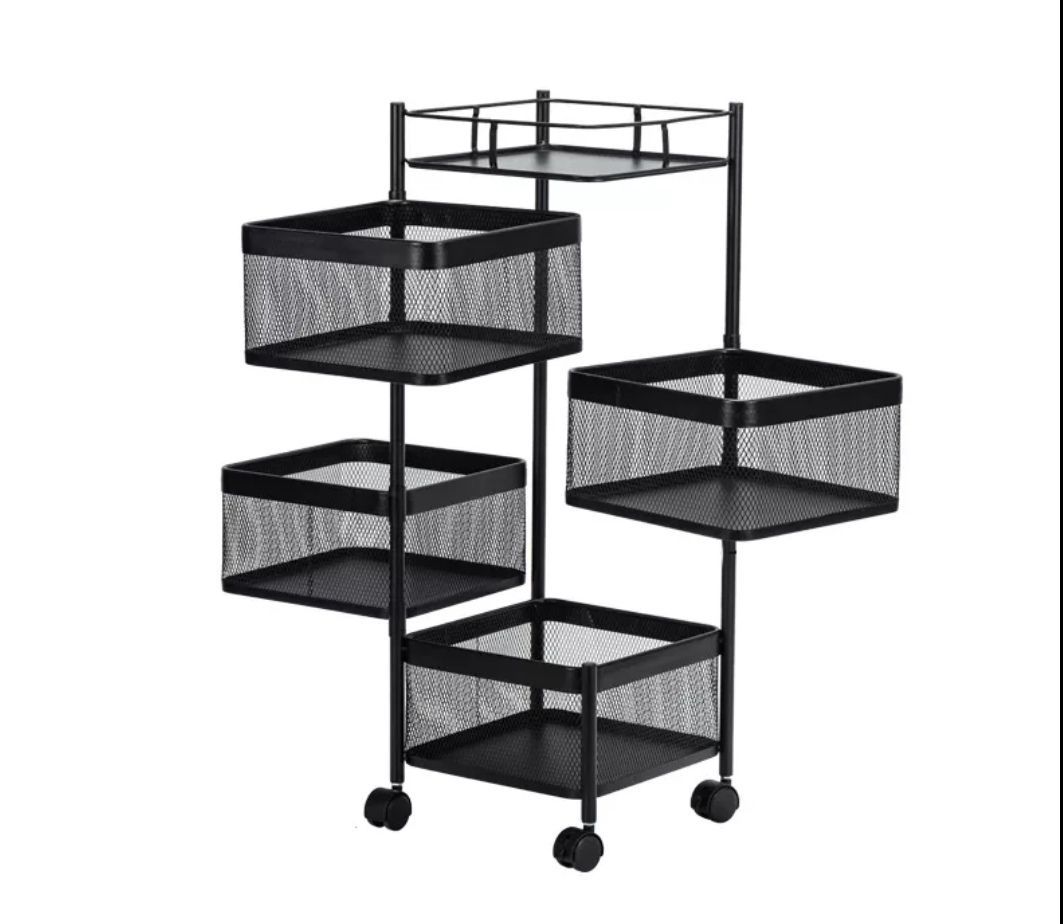 4 Tier Storage Trolley Rack | Shop Today. Get it Tomorrow! | takealot.com