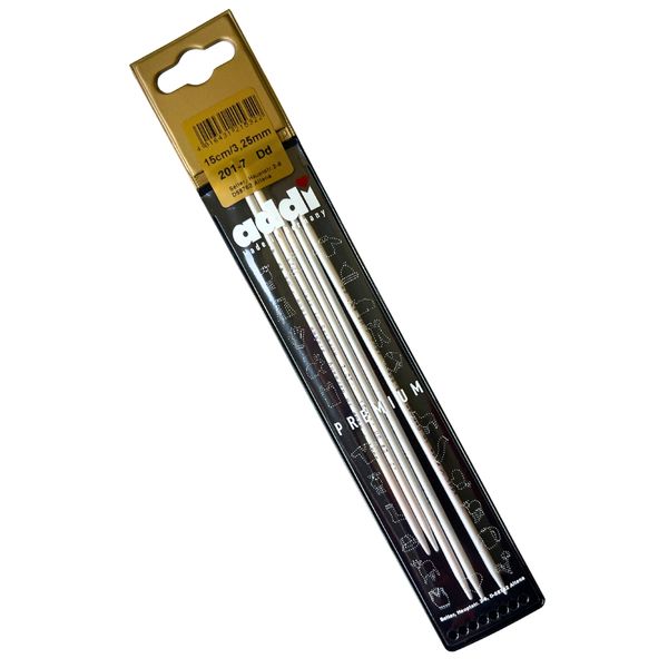Addi Sock 15 cm Double Pointed Knitting Needles - 3,25 mm Width