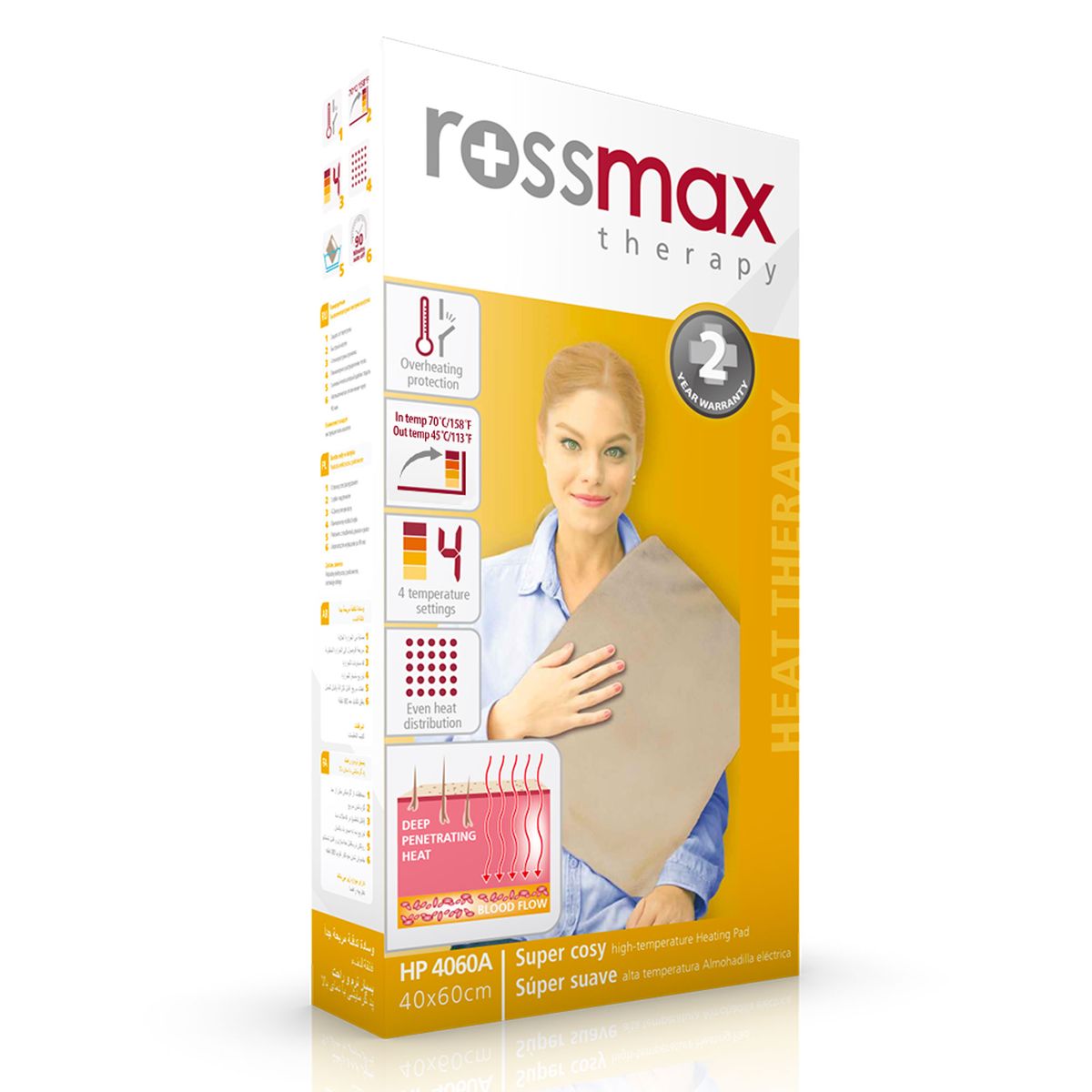 Rossmax Super Cosy, High Temperature Heating Pad 40x 60cm Shop