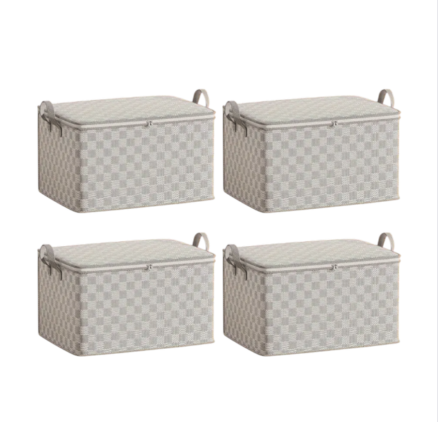 30L Home Storage Organiser Bag 4 Pack