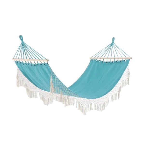 Poly-Cotton Hammock Light Blue W100cmxL200cm