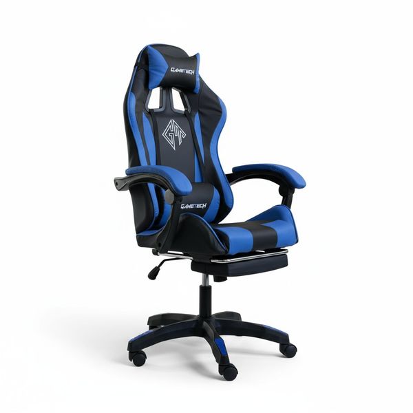 GameTech Gaming Chair - Black &amp; Blue (YT-055)