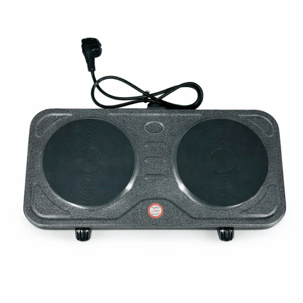 Two Plate Electric Stove - 2000W, Conventional