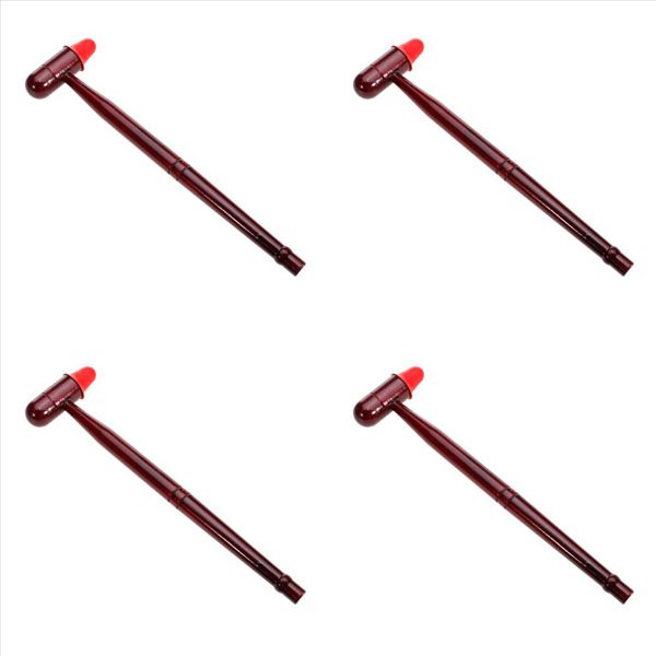 4X Wooden Massage Hammer Stress Relax Massage Device Knocking Hammer