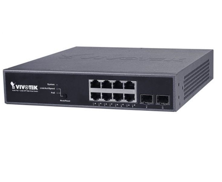 Vivotek Websmart 8 port POE Managed Switch