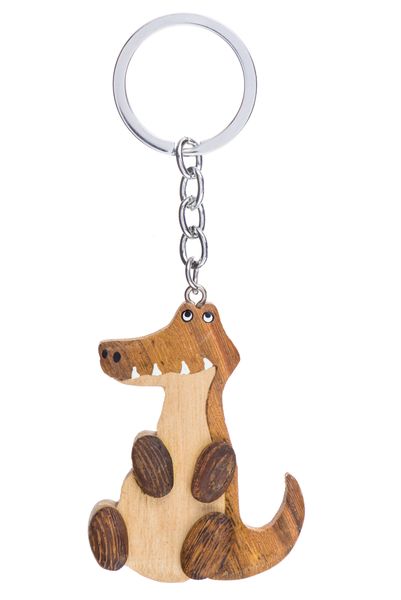 Africa's Legends - Large Keyring With Crocodile Theme - Baobab Range