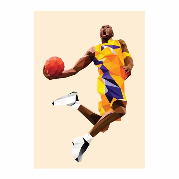Kobe Bryant Slam Dunk Poster - A1