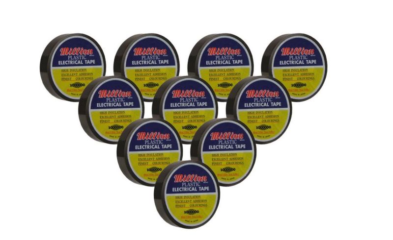 Million Insulation Tape - 10m - 10 pack