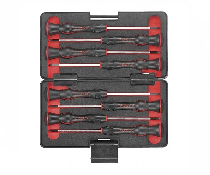 Force - 8 Piece - Jewellers Screwdriver Set - 5Xslot; 2Xph - 3 Pack