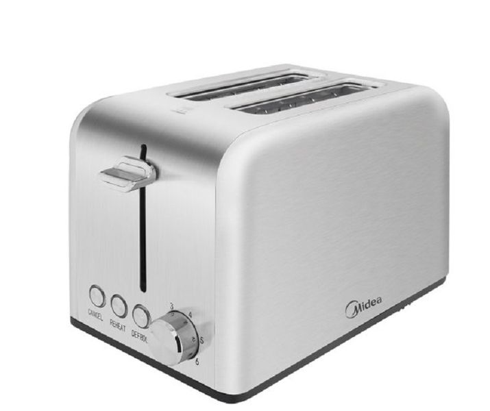 Midea 2-Slice Toaster, Stainless Steel