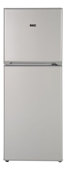KIC 170L Top Freezer Fridge - Metallic