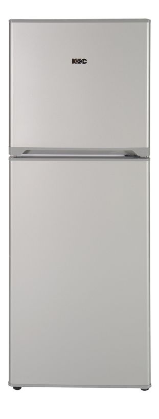 KIC 170L Top Freezer Fridge - Metallic