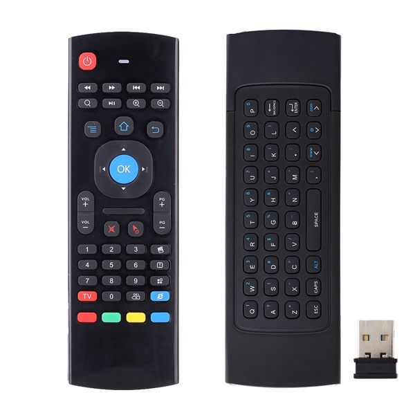 2.4G Wireless Air Fly Mouse With Mini Keyboard
