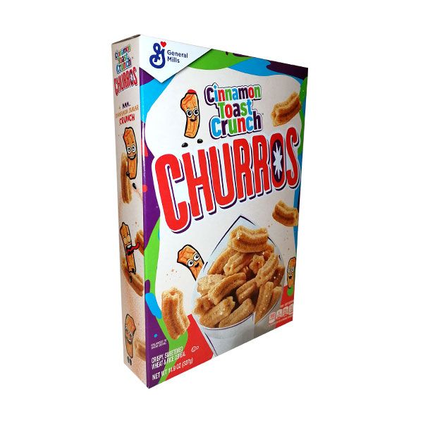 Cinnamon Toast Crunch Churros Cereal Box - 337g