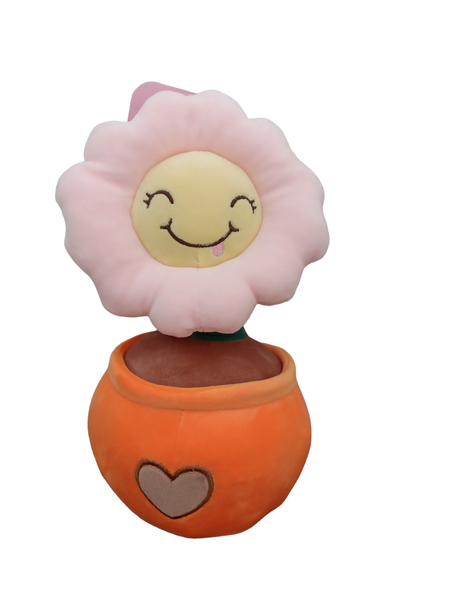 Flower Pot Plush Toy Decoration