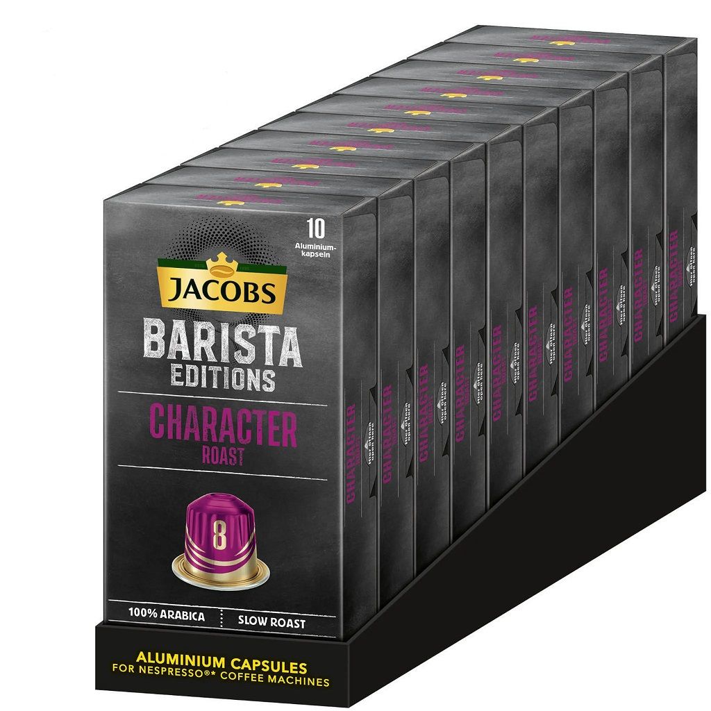 Jacobs Barista Editions Character Roast 8 - Coffee Capsules - 100 ...