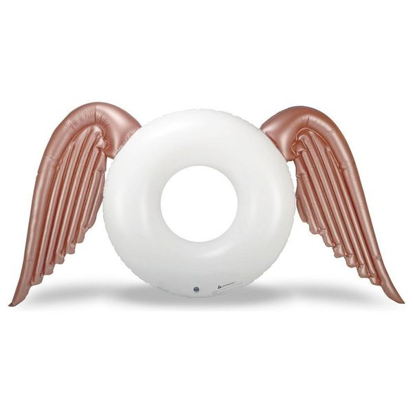 Angel Wings Round Tube Pool Float Swim Ring Swim Tube - Large 1.7 x 1.1m