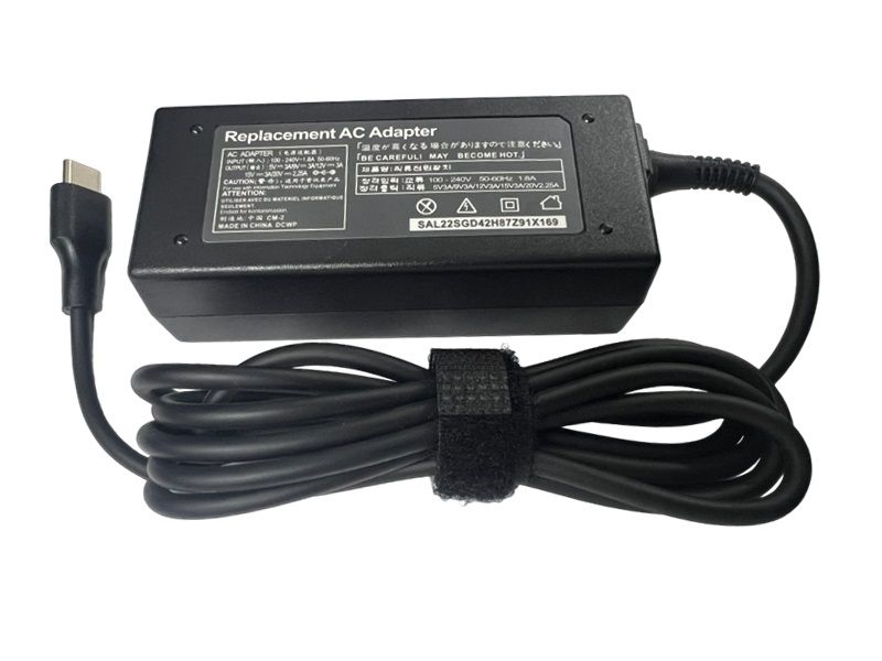 Zatech ChargeMate: 20V 2.25A, 45W Replacement AC Adapter - Type-C Port