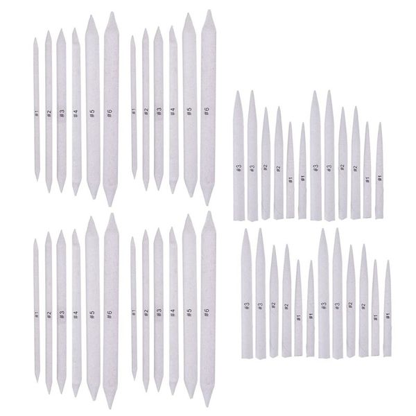 48 Pcs Blending Stump and Tortillions, Paper Art Blenders, Art Pencils, Dra